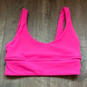 Lululemon Athletica Bright Pink Sports Bra